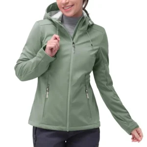 Softshell Hooded Rain Jacket