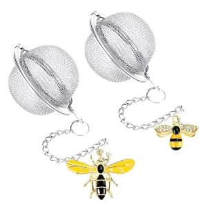Tea Ball Infuser with Charm Pendant